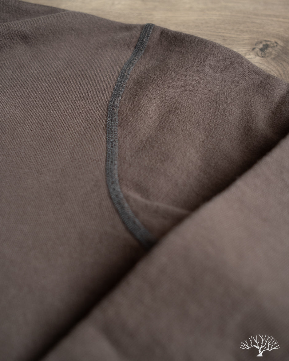 National Athletic Goods Organic Cotton Pullover Parka Sweatshirt - Black