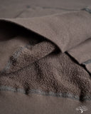 National Athletic Goods Organic Cotton Pullover Parka Sweatshirt - Black