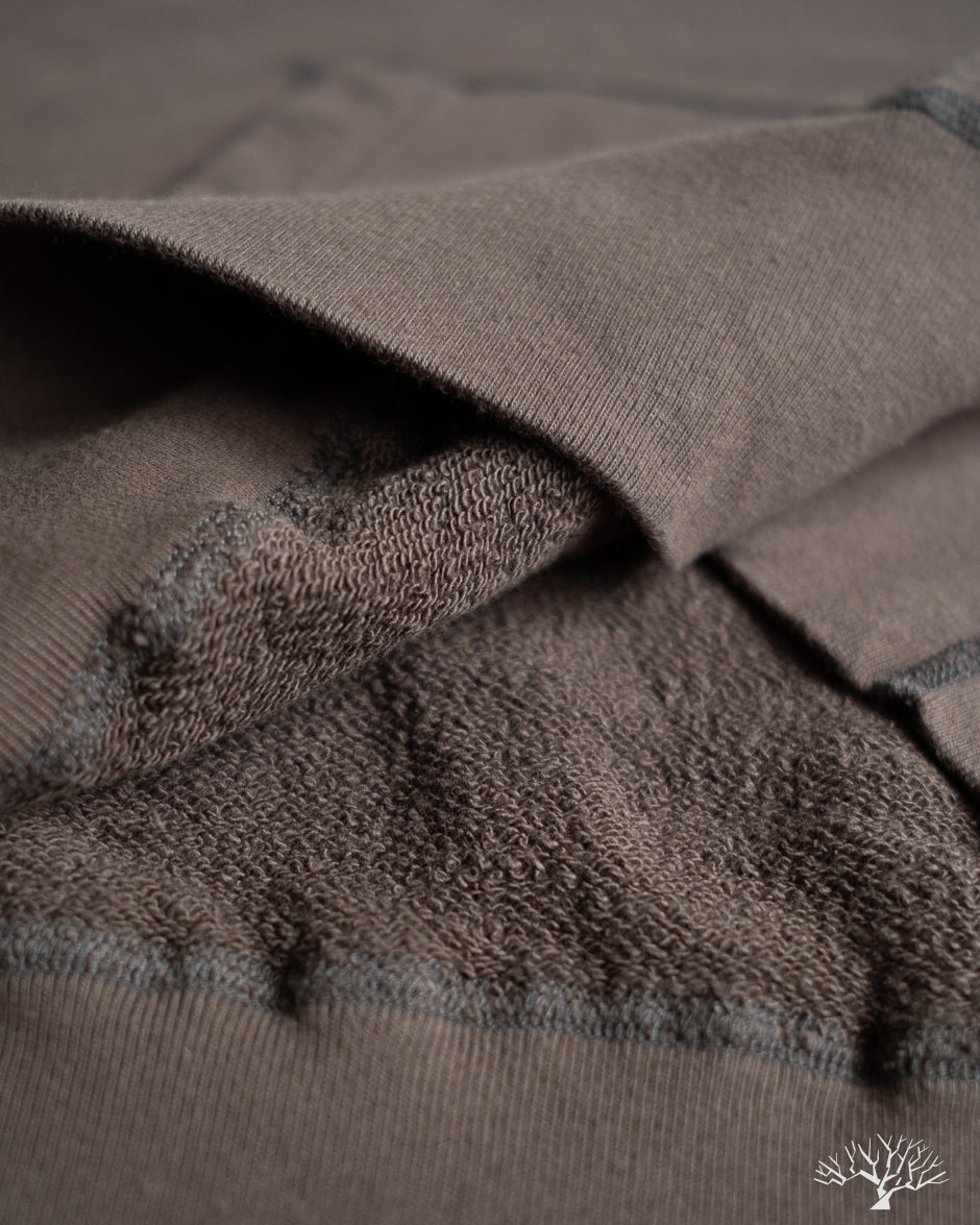 National Athletic Goods Organic Cotton Pullover Parka Sweatshirt - Black