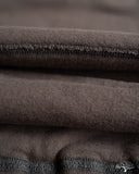 National Athletic Goods Organic Cotton Pullover Parka Sweatshirt - Black