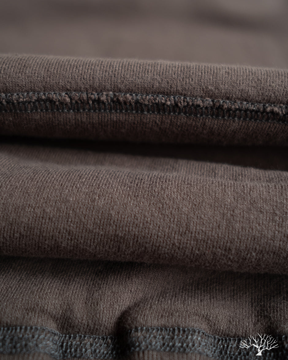 National Athletic Goods Organic Cotton Pullover Parka Sweatshirt - Black