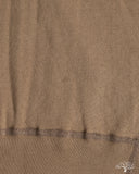 National Athletic Goods Organic Cotton Pullover Parka Sweatshirt - Choco (Stain)