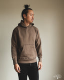 National Athletic Goods Organic Cotton Pullover Parka Sweatshirt - Choco