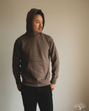 National Athletic Goods Organic Cotton Pullover Parka Sweatshirt - Choco