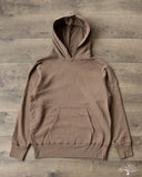 National Athletic Goods Organic Cotton Pullover Parka Sweatshirt - Choco