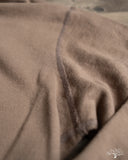 National Athletic Goods Organic Cotton Pullover Parka Sweatshirt - Choco