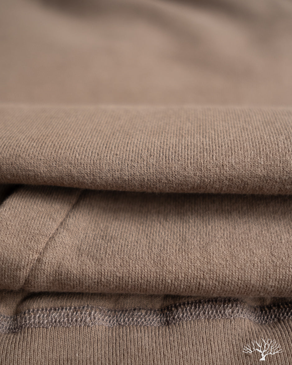 National Athletic Goods Organic Cotton Pullover Parka Sweatshirt - Choco