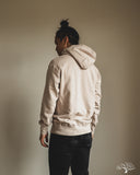 National Athletic Goods Organic Cotton Pullover Parka Sweatshirt - Taupe