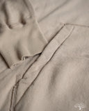 National Athletic Goods Organic Cotton Pullover Parka Sweatshirt - Taupe