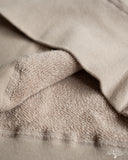 National Athletic Goods Organic Cotton Pullover Parka Sweatshirt - Taupe