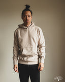 National Athletic Goods Organic Cotton Pullover Parka Sweatshirt - Taupe