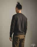  National Athletic Goods Organic Cotton Raglan Warm Up Sweatshirt - Black