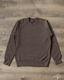  National Athletic Goods Organic Cotton Raglan Warm Up Sweatshirt - Black