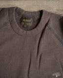  National Athletic Goods Organic Cotton Raglan Warm Up Sweatshirt - Black