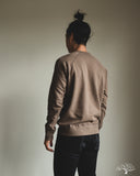 National Athletic Goods Organic Cotton Raglan Warm Up Sweatshirt - Choco