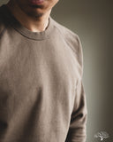 National Athletic Goods Organic Cotton Raglan Warm Up Sweatshirt - Choco