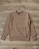 National Athletic Goods Organic Cotton Raglan Warm Up Sweatshirt - Choco