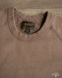 National Athletic Goods Organic Cotton Raglan Warm Up Sweatshirt - Choco