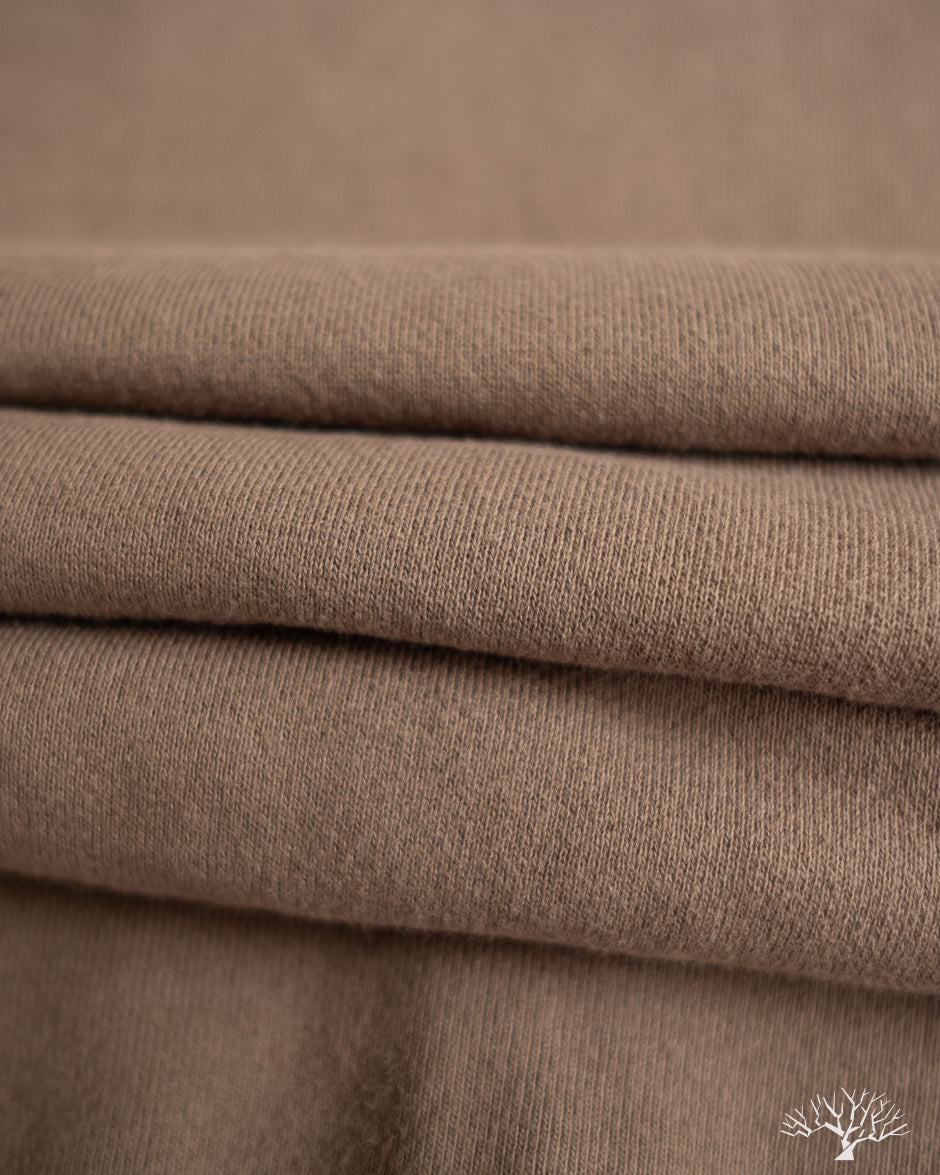 National Athletic Goods Organic Cotton Raglan Warm Up Sweatshirt - Choco