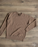 National Athletic Goods Organic Cotton Raglan Warm Up Sweatshirt - Choco