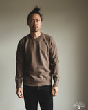 National Athletic Goods Organic Cotton Raglan Warm Up Sweatshirt - Choco