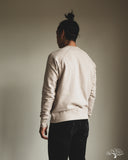 National Athletic Goods Organic Cotton Raglan Warm Up Sweatshirt - Taupe