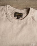 National Athletic Goods Organic Cotton Raglan Warm Up Sweatshirt - Taupe