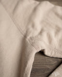 National Athletic Goods Organic Cotton Raglan Warm Up Sweatshirt - Taupe