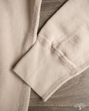 National Athletic Goods Organic Cotton Raglan Warm Up Sweatshirt - Taupe