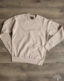National Athletic Goods Organic Cotton Raglan Warm Up Sweatshirt - Taupe