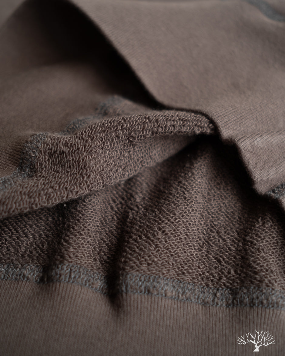 National Athletic Goods Organic Cotton Single-V Warm Up Sweatshirt - Black