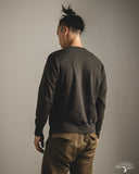 National Athletic Goods Organic Cotton Single-V Warm Up Sweatshirt - Black