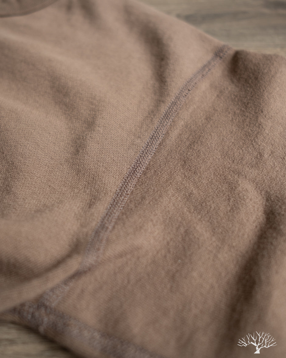 National Athletic Goods Organic Cotton Single-V Warm Up Sweatshirt - Choco