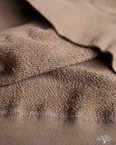 National Athletic Goods Organic Cotton Single-V Warm Up Sweatshirt - Choco