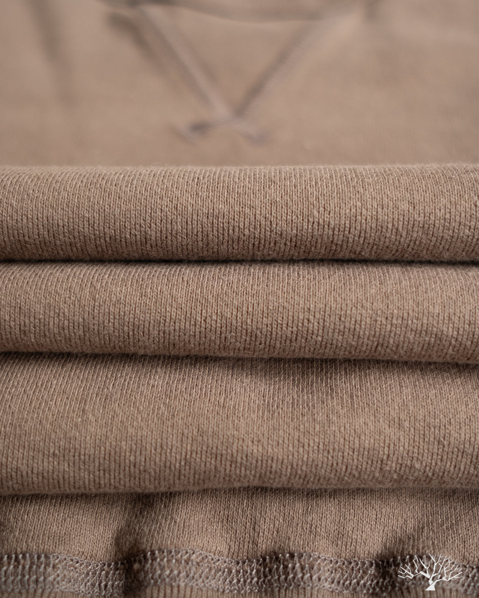 National Athletic Goods Organic Cotton Single-V Warm Up Sweatshirt - Choco