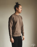 National Athletic Goods Organic Cotton Single-V Warm Up Sweatshirt - Choco