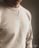 National Athletic Goods Organic Cotton Single-V Warm Up Sweatshirt - Taupe