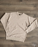 National Athletic Goods Organic Cotton Single-V Warm Up Sweatshirt - Taupe