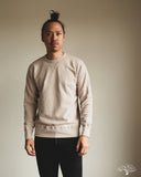 National Athletic Goods Organic Cotton Single-V Warm Up Sweatshirt - Taupe