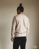 National Athletic Goods Organic Cotton Single-V Warm Up Sweatshirt - Taupe