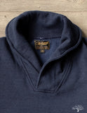 National Athletic Goods Shawl Pullover Sweatshirt - Navy