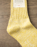 Nishiguchi Kutsushita Silk Cotton Socks - Colorful Flags