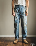 Omoto Denim - 0615 - 13.5oz Unsanforized Selvedge Relaxed Denim - 6 Year Wash