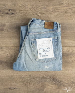 Omoto Denim - 0615 - 13.5oz Unsanforized Selvedge Relaxed Denim - 6 Year Wash