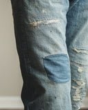 Omoto Denim - 0615 - 13.5oz Unsanforized Selvedge Relaxed Denim - 6 Year Wash