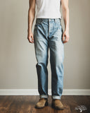 Omoto 0615 - 13.5oz Unsanforized Selvedge Relaxed Denim - 7 Year Wash