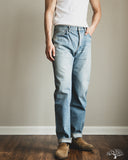Omoto 0615 - 13.5oz Unsanforized Selvedge Relaxed Denim - 7 Year Wash
