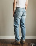 Omoto 0615 - 13.5oz Unsanforized Selvedge Relaxed Denim - 7 Year Wash