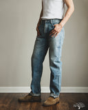 Omoto 0615 - 13.5oz Unsanforized Selvedge Relaxed Denim - 7 Year Wash