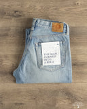 Omoto 0615 - 13.5oz Unsanforized Selvedge Relaxed Denim - 7 Year Wash